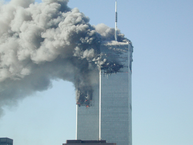 twin towers attack. WTC Smoking - US Attack Media